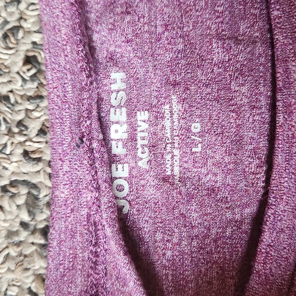 Joe Fresh Active Wear Long sleeve - Picture 2 of 2